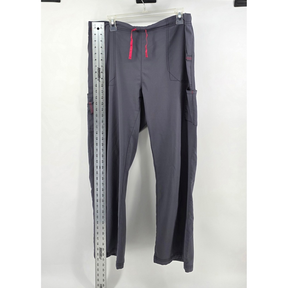 Carhartt Women Size XL Regular Gray Force Scrub Pants Cargo Medical Workwear - Picture 3 of 7